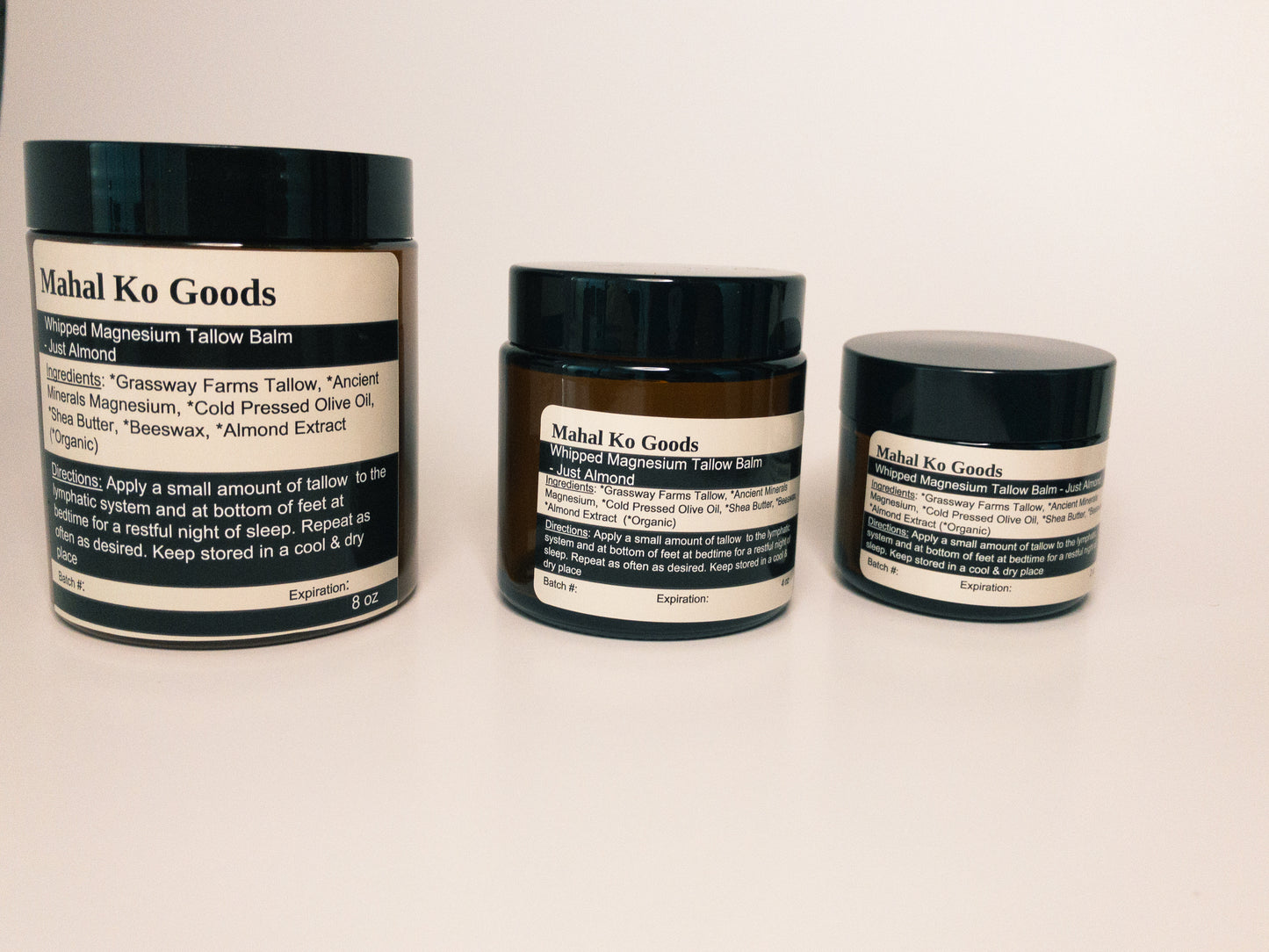 Whipped Magnesium Tallow Balm